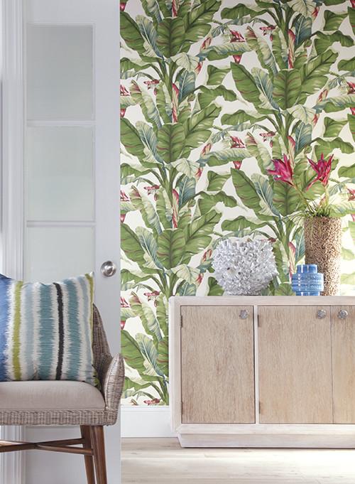 Banana leaf wallpaper: Perfect home décor addition for your home